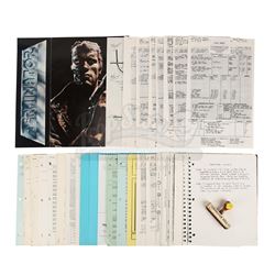 THE TERMINATOR (1984) - Call Sheets, Early Press Pack Design, Production Ephemera & Hand Stamp