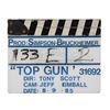 Image 1 : TOP GUN (1986) - Production-used Clapperboard