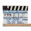 Image 7 : TOP GUN (1986) - Production-used Clapperboard