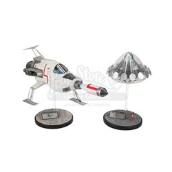 UFO (TV SERIES, 1970-1973) - Limited Edition Replica SHADO Interceptor & UFO Saucer