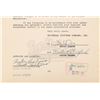 Image 5 : VARIOUS PRODUCTIONS - 1954 Universal Studios Contract Signed by Clint Eastwood