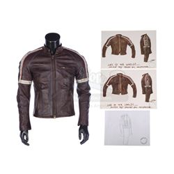 WAR OF THE WORLDS (2005) - Prototype Belstaff Crew Jacket and Hand-painted Costume Designs