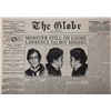 Image 10 : THE WOLFMAN (2010) - Set of Three Wolfman Escape Newspapers