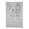 Image 4 : ALEXANDER (2004) - Hand-Drawn Alexander (Colin Farrell) Costume Sketches, Printed Character Concept 