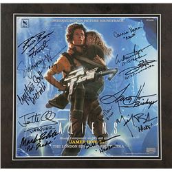 ALIENS (1986) - Framed Cast-Autographed Soundtrack Cover