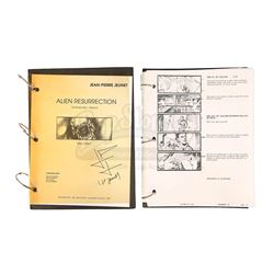 ALIEN RESURRECTION (1997) - Jean-Pierre Jeunet's Personal Storyboard Binder