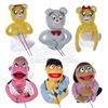 Image 1 : AVENUE Q (STAGE SHOW) - Date Night Puppet Collection: Bad Idea Bears, Kate Monster, Princeton and Lu