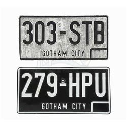 BATMAN (1989) - Joker's (Jack Nicholson) Getaway Car Licence Plate