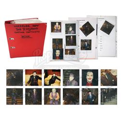 BATMAN (1989) - Costume Continuity Binder Featuring Archive of Main Cast Polaroids
