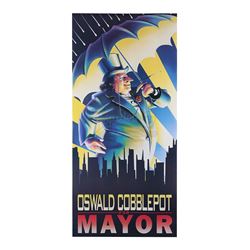 BATMAN RETURNS (1992) - Oswald Cobblepot For Mayor Election Poster