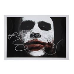THE DARK KNIGHT (2008) - Heath Ledger 'Joker' Autographed Photo