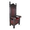 Image 23 : BRAVEHEART (1995) - Screen-Matched King and Queen Baronial-Style Thrones