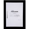 Image 1 : CORPSE BRIDE (2005) - Sir Christopher Lee's Personal Revised Script