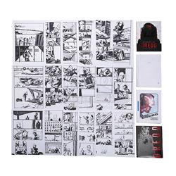 DREDD (2012) - Jock Hand-drawn Entire Film Storyboard Art and Script
