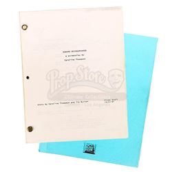 EDWARD SCISSORHANDS (1990) - First Draft Production-Used Script