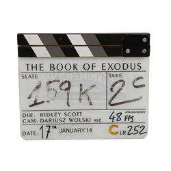 EXODUS: GOD AND KINGS (2014) - Production-Used Clapperboard