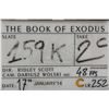 Image 3 : EXODUS: GOD AND KINGS (2014) - Production-Used Clapperboard