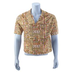 FIGHT CLUB (1999) - Brad Pitt's Button-Up Shirt for W Magazine