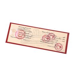 FIREFOX (1982) - Mitchell Gant's (Clint Eastwood) Soviet ID Card