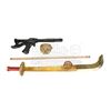 Image 18 : FLASH GORDON (1980) - Ming Guard's Rifle, Sword and Mask