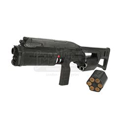 GHOST IN THE SHELL (2017) - Batou's (Pilou Asbaek) SIX12 Revolving Shotgun and Cylinder