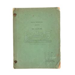 GONE WITH THE WIND (1939) - Production-Used Script