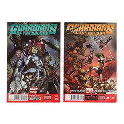 GUARDIANS OF THE GALAXY (2014) - Cast-autographed Comics