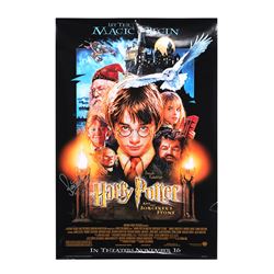 HARRY POTTER AND THE PHILOSOPHER'S STONE (2001) - Daniel Radliffe and Rupert Grint Autographed Poste