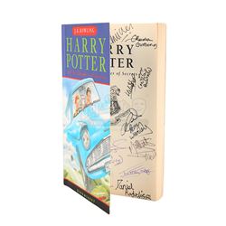HARRY POTTER AND THE CHAMBER OF SECRETS (2002) - Daniel Radcliffe and Cast Autographed Paperback Boo