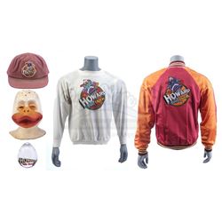 HOWARD THE DUCK (1986) - Production-Made Duck Head Appliance with Crew Hat, Jacket, Shirt, and Acryl