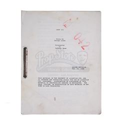 INDIANA JONES AND THE LAST CRUSADE (1989) - Second-revision Script