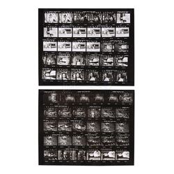 JAMES BOND: LIVE AND LET DIE (1973) - Pair of Contact Sheets Featuring Solitaire (Jane Seymour) and 