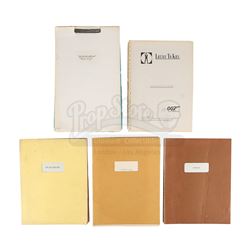 JAMES BOND: VARIOUS PRODUCTIONS - Collection of Five Scripts