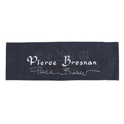 JAMES BOND: TOMORROW NEVER DIES (1997) - Pierce Brosnan's Autographed Chair Back