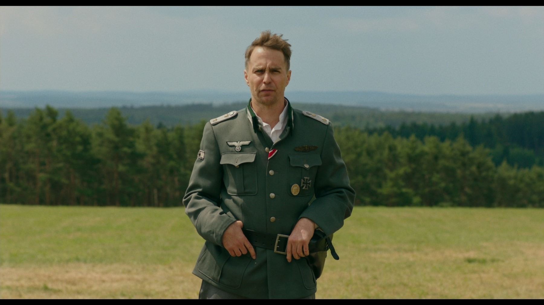 JOJO RABBIT (2019) - Captain Klenzendorf's (Sam Rockwell) Complete ...