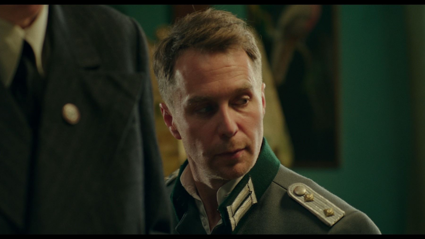 Captain K JOJO RABBIT (2019) - Captain Klenzendorf's (Sam Rockwell) Complete ...