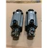 Image 1 : (2) - MITSUBISHI HA 80C-S AC SERVO MOTORS WITH ENCODERS