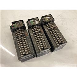 Lot of (3) Mitsubishi MELSEC, Input Unit, AX41C