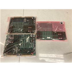 Lot of (3) Mitsubishi PC Board, # BN624A353H02, FX84A-1