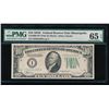 Image 1 : 1934C $10 Minneapolis Federal Reserve Note PMG 65EPQ