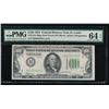 Image 1 : 1934 $100 St Louis Federal Reserve Note PMG 64EPQ