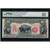 Image 1 : 1901 $10 Bison Legal Tender Note PMG 35