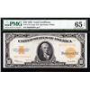 Image 1 : 1922 $10 Gold Certificate PMG 65EPQ
