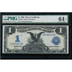 1899 $1 Black Eagle Silver Certificate PMG 64EPQ