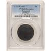 Image 1 : 1793 Flowing Hair Large Chain Cent Coin PCGS Genuine