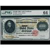 Image 1 : 1900 $10,000 Gold Certificate PMG 64