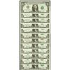 Image 1 : Complete District STAR Set $1 1974 Federal Reserve STAR Notes