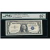 Image 1 : 1957B $1 Silver Certificate STAR Note PMG 67EPQ