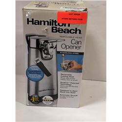 HAMILTON BEACH REMOVABLE HEAD CAN OPENER