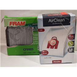 FRAM FRESH BREEZE CABIN AIR FILTER AND MIELE